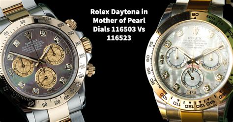 116503 daytona vs 116523.